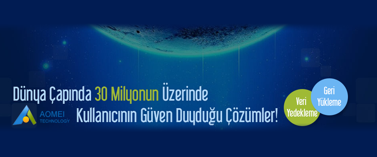 AOMEI Yedekleme Sistemi